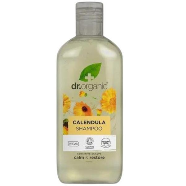 Sampon Bio cu galbenele organice Dr.Organic, 265 ml
