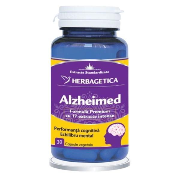 Alzheimed - Herbagetica, 30 capsule vegetale
