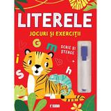 Literele. Jocuri si exercitii, editura Kreativ