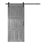 Set usa glisanta tip hambar, exclusiv UnicSpot, gri, 213x96.5x3.5 cm