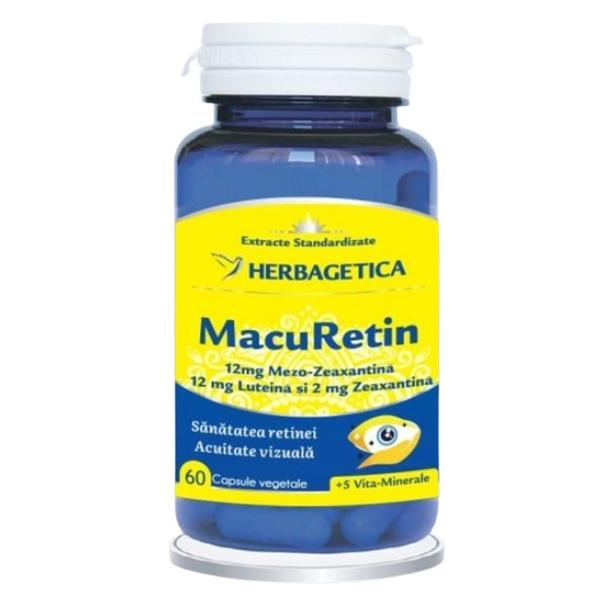 MacuRetin - Herbagetica, 60 capsule vegetale