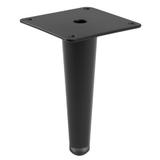 Picior pentru mobilier Spire, finisaj negru mat GT, H:130 mm