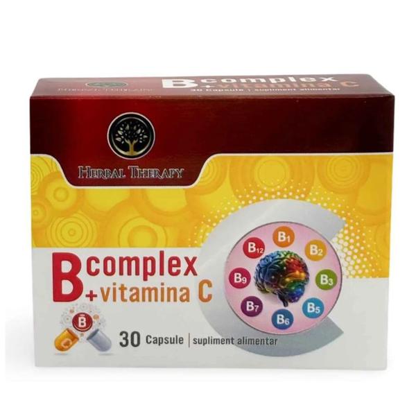 Vitamina B Complex + C - Herbal Therapy Laboratories, 30 capsule