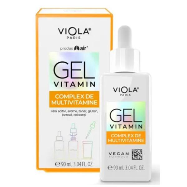 Complex de Multivitamine Gel Vitamin - Viola Paris Air7, 90 ml