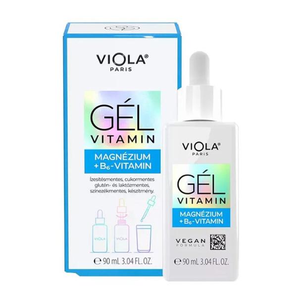 Gel Vitamin Gel cu Magneziu si Vitamina B6 - Viola Paris Air7, 90 ml