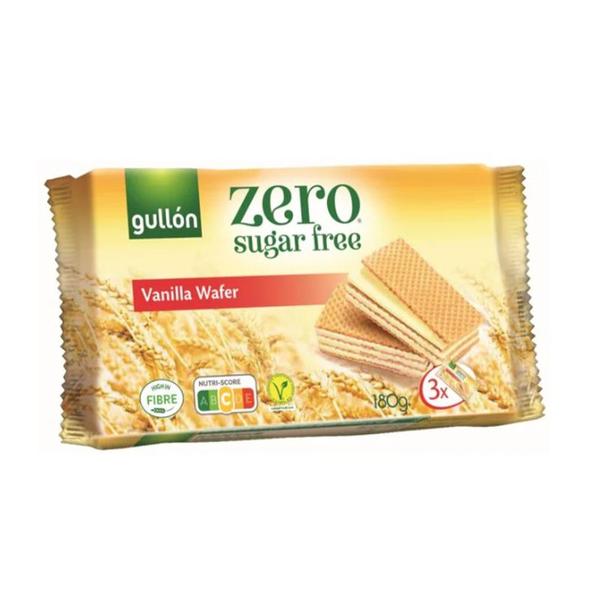 Napolitane cu Vanilie Fara Zahar - Gullon Sugar Free Vanilla Wafers, 180 g