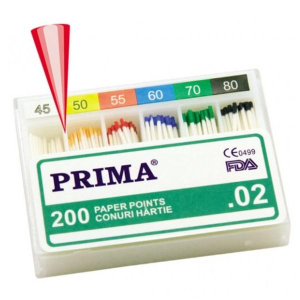 SHORT LIFE - Conuri Dentare Hartie Prima asortate 45-80, 200 buc