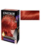 SHORT LIFE - Vopsea de Par Permanenta Fara Amoniac Loncolor Expert Oil Fusion, nuanta 8.66 rosu intens deschis