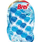 SHORT LIFE - Odorizant Toaleta cu Parfum Oceanic - Bref Wc Brilliant Gel All in 1 Arctic Ocean, 3x 42 g