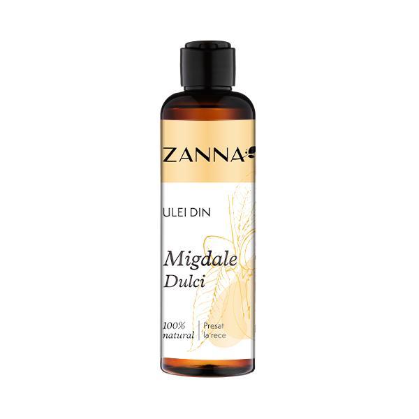 SHORT LIFE - Ulei din Migdale Dulci 100% Natural Presat la Rece Zanna, 200 ml