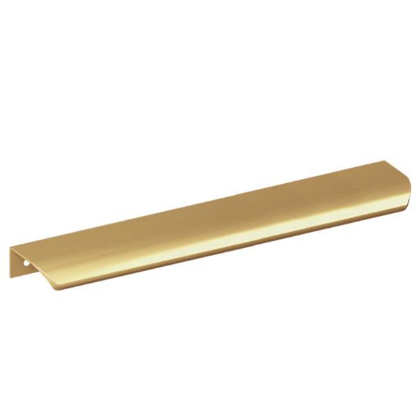 Maner pentru mobila Lentis, finisaj auriu periat, L:340 mm