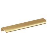 Maner pentru mobila Lentis, finisaj auriu periat, L:340 mm