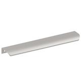 Maner pentru mobila Lentis, finisaj aluminiu, L:340 mm