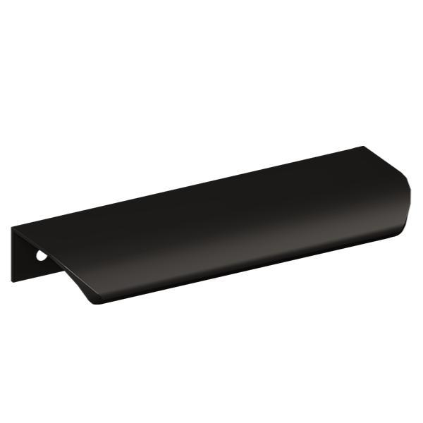 Maner pentru mobila Lentis, finisaj negru mat, L:148 mm