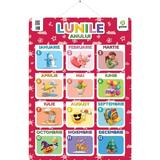 Poster - Lunile Anului, Editura Gama