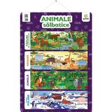 Plansa. Animale salbatice, editura Gama