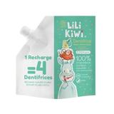 Refill - Pasta de dinti cu fluor Lilikiwi, 100% naturala, mar & para, 120 ml