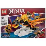 Set de constructie MG Ninjago 1 din 4, Dragonul Negru, 329 piese tip lego