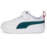 Pantofi sport copii Puma Rickie Inf 38431409, 21, Alb