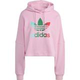 Hanorac femei adidas Adidas Cropped Hoodie IK7863, XS, Roz