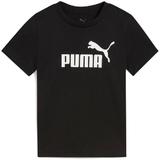 Tricou copii Puma Ess No. 1 Logo Tee Ps 68493001, 116, Negru