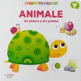 Misc si descopar: Animale din padure si din gradina, editura Litera