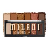 Paleta de Farduri - Milani Gilded Mini Eyeshadow Palette, nuanta Champagne Problems, 1 buc