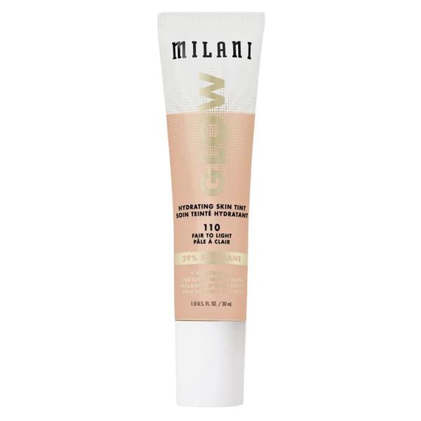 Crema Hidratanta Nuantatoare - Milani Glow Hydrating Skin Tint, nuanta Fair to Light, 30 ml