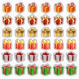 Set accesorii brioșe/ tort, 30 buc, tematica Cadouri de Craciun, Photo Paper Glossy