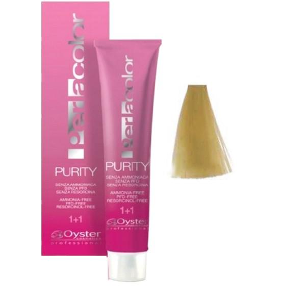 Vopsea Demi-permanenta – Oyster Cosmetics Perlacolor Purity nuanta 9/3 Biondo Chiarissimo Dorato Oyster esteto.ro