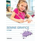 Semne grafice 4-5 ani pentru grupa mijlocie, editura Booklet