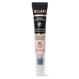 Iluminator pentru Zona de Sub Ochi - Milani Conceal + Perfect Undereye Brightener, nuanta 01 Rose, 8 ml