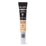 Iluminator pentru Zona de Sub Ochi - Milani Conceal + Perfect Undereye Brightener, nuanta 02 Melon, 8 ml
