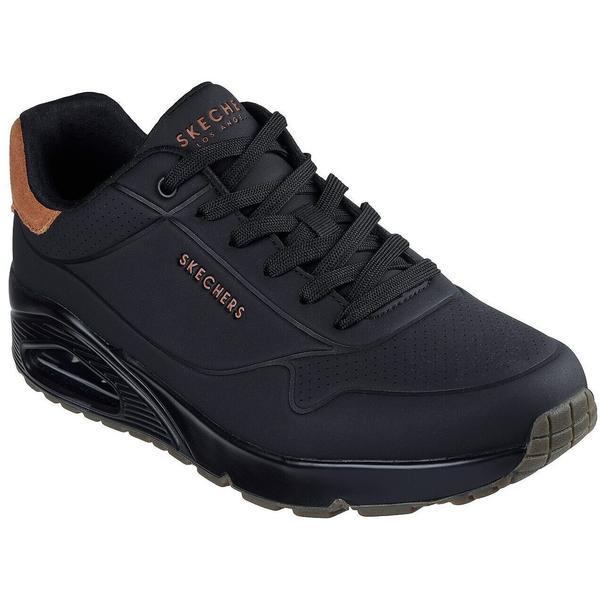 Pantofi sport barbati Skechers Uno - Suited On Air 183004-BBK, 46, Negru