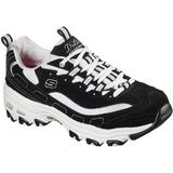 Pantofi sport femei Skechers D'Lites Biggest Fan 11930-BKW, 40, Negru