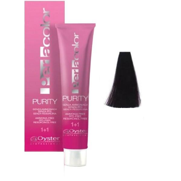 Vopsea fara Amoniac - Oyster Cosmetics Perlacolor Purity nuanta 4/6 Castano Rosso