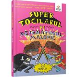 Super Tocilarul vs Desenatorul malefic - Jess Bradley, editura Gama