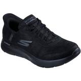 Pantofi sport barbati Skechers Go Walk Flex - Smooth Motion 216326-BBK, 45, Negru