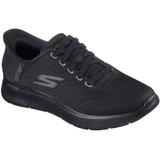 Pantofi sport barbati Skechers Go Walk Flex - Netro 216332-BBK, 45, Negru