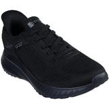 Pantofi sport barbati Skechers Bob Squad Chaos - Solid Step 118312-BBK, 41, Negru