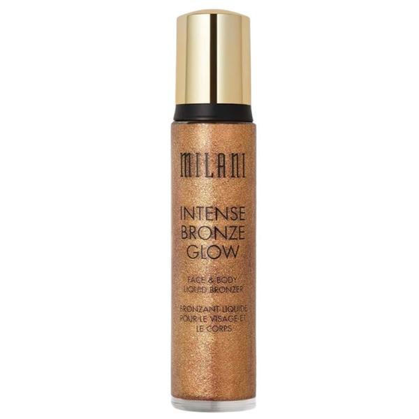 Bronzer Lichid - Milani Intense Bronze Glow Face&Body Liquid, nuanta Bronzer Sunkissed, 41,7 ml