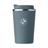 Cana termos, otel inoxidabil, Piksel, 350 ml, personalizat cu logo BMW, albastru petrol