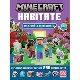 Minecraft. Habitate: Aventura cu autocolante, editura Didactica Publishing House