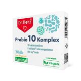 Capsule vegane pentru digestie 10 probiotice Dr Herz 30 buc