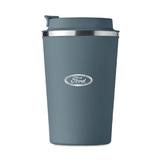 Cana termos, otel inoxidabil, Piksel, 350 ml, personalizat cu logo FORD, albastru petrol