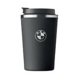 Cana termos, otel inoxidabil, Piksel, 350 ml, personalizat cu logo BMW, negru