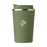 Cana termos, otel inoxidabil, Piksel, 350 ml, personalizat cu logo BMW, verde