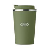 Cana termos, otel inoxidabil, Piksel, 350 ml, personalizat cu logo FORD, verde