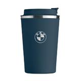Cana termos, otel inoxidabil, Piksel, 350 ml, personalizat cu logo BMW, albastru