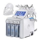 Aparat Profesional 7 în 1 pentru Hidrodermabraziune - H2O2 Jet Hidroxigen, Micro Bule, Ultrasunete și RF